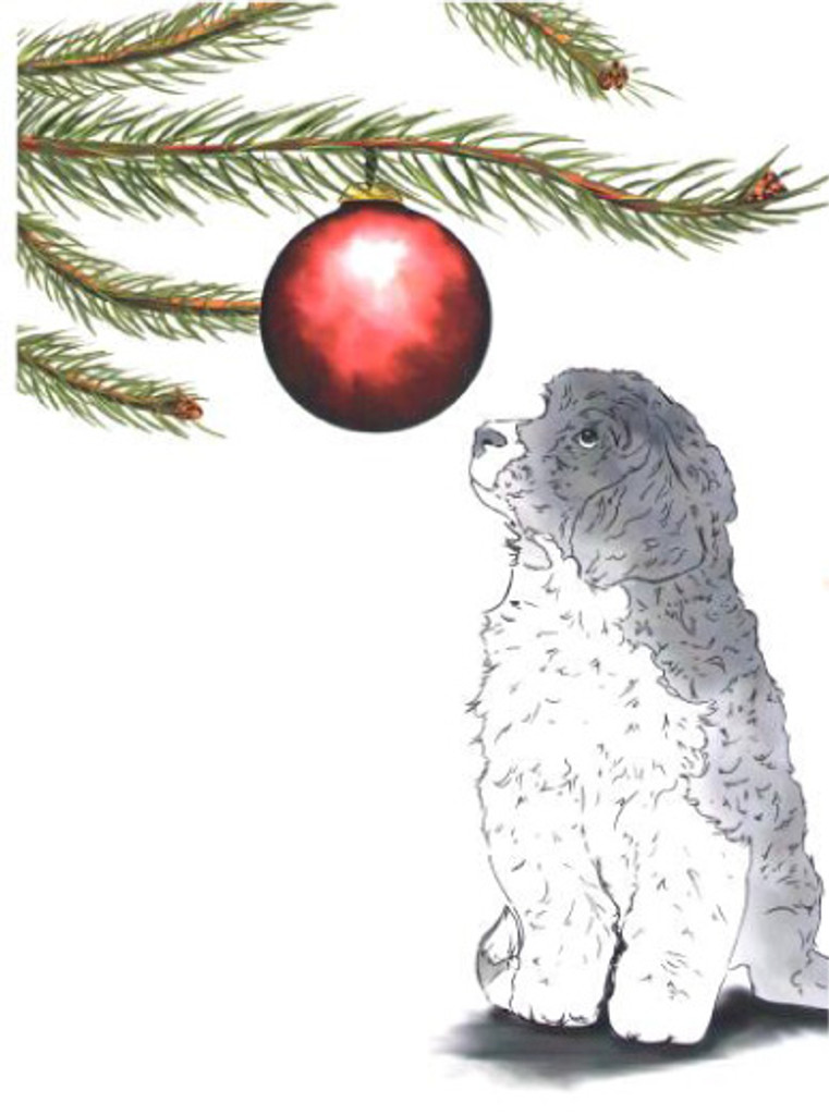 PWD Puppy & Tree Card