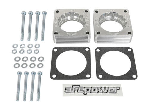 Silver Bullet Throttle B ody Spacer Kit (Pair), by AFE POWER, Man. Part # 46-36007