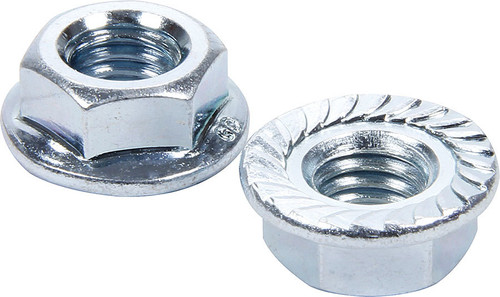 Serrated Flange Nuts 7/16-14 10pk, by ALLSTAR PERFORMANCE, Man. Part # ALL16043-10