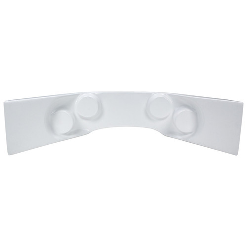 Fiberglass Curved Dash Panel White, by ALLSTAR PERFORMANCE, Man. Part # ALL23242