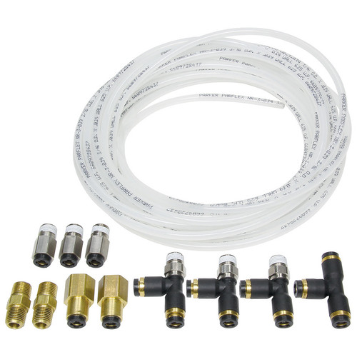 Nylon Brake Line Kit for use w/ Gauges, by ALLSTAR PERFORMANCE, Man. Part # ALL48019