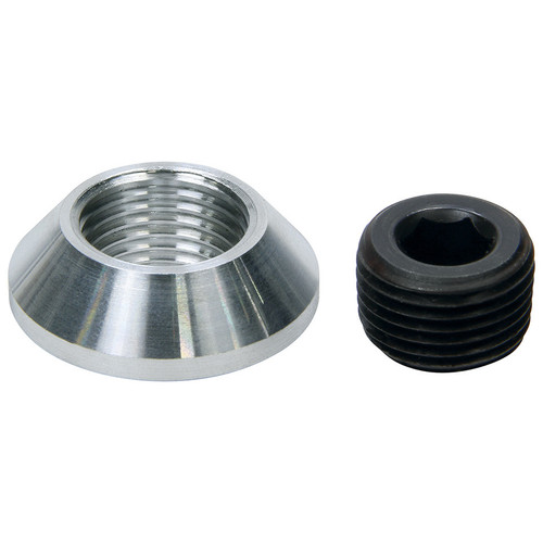 Drain Plug Kit 1/2in NPT Aluminum Bung, by ALLSTAR PERFORMANCE, Man. Part # ALL50734