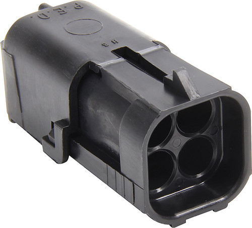 4 Pin Weather Pack Square Shroud Housing 10, by ALLSTAR PERFORMANCE, Man. Part # ALL76297-10