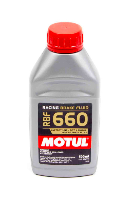 Brake Fluid Motul 660 500ml/16.9oz, by ALLSTAR PERFORMANCE, Man. Part # ALL78118