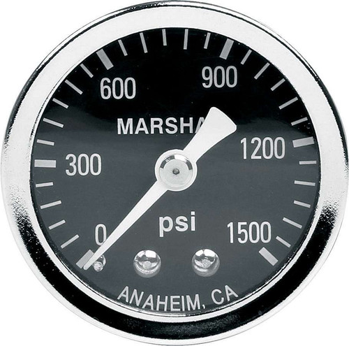 1.5in Gauge 0-1500PSI Dry Type, by ALLSTAR PERFORMANCE, Man. Part # ALL80218