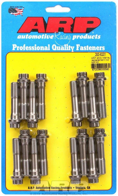 Replacement Rod Bolt Kit 7/16 (16), by ARP, Man. Part # 200-6201