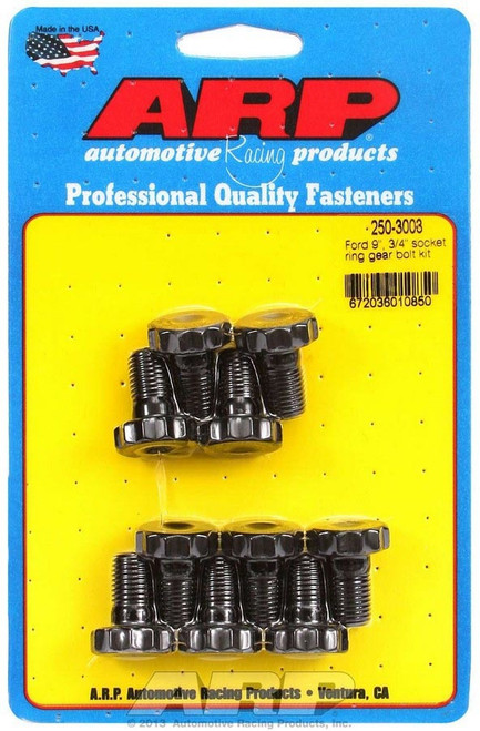 Ford 9in Ring Gear Bolt Kit .750 UHL, by ARP, Man. Part # 250-3003
