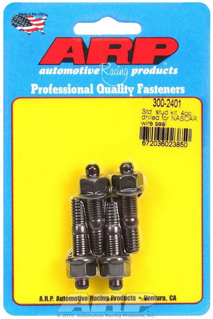 Carburetor Stud Kit - Drilled, by ARP, Man. Part # 300-2401