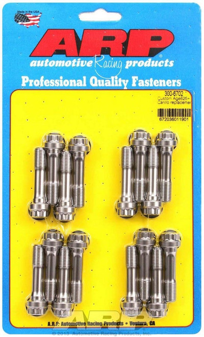 Replacement Rod Bolt Kit (16), by ARP, Man. Part # 300-6702