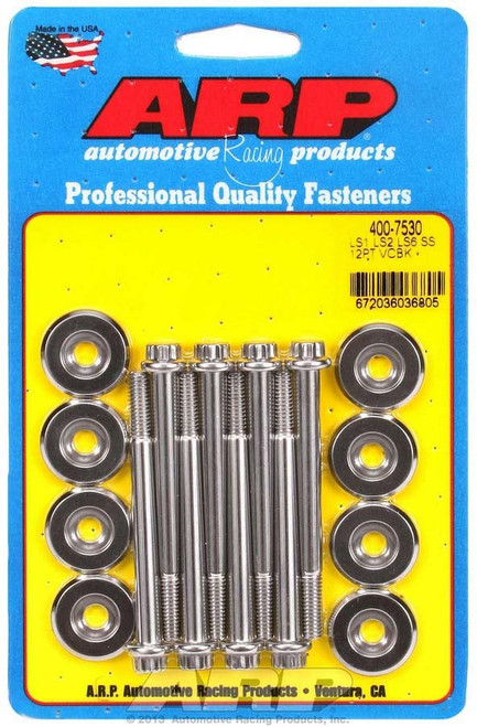 LS1/LS2 12pt Valve Cover Bolt Kit, by ARP, Man. Part # 400-7530