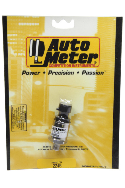 Fuel Pressure Sender - Full Sweep, by AUTOMETER, Man. Part # 2246