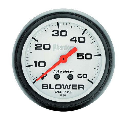 2-5/8in Phantom Blower Press. Gauge 0-60, by AUTOMETER, Man. Part # 5802