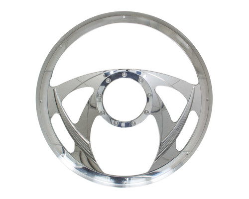 Sniper Half Wrap Steering Wheel, by BILLET SPECIALTIES, Man. Part # 30955