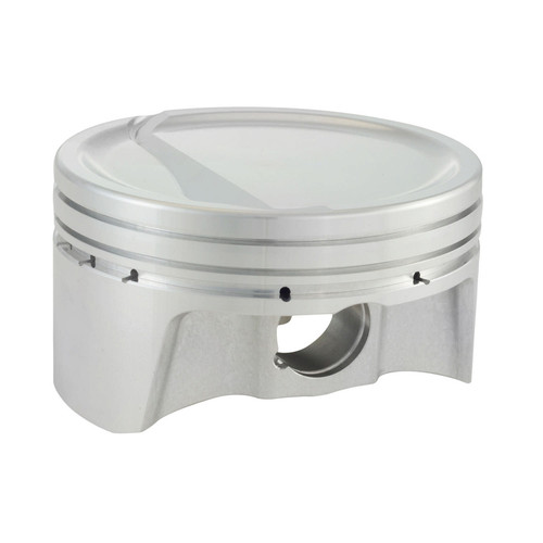 GM LS Dished Piston Set w/Rings 4.030 Bore, by BULLET PISTONS, Man. Part # BLS1118-030-8