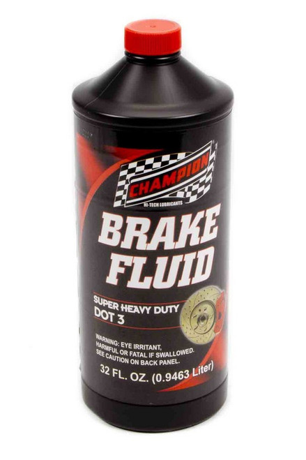 Brake Fluid DOT 3 1Qt. , by CHAMPION BRAND, Man. Part # CHO4057H