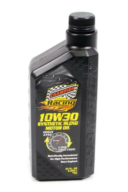 10w30 Synthetic Racing Oil 1Qt, by CHAMPION BRAND, Man. Part # CHO4104H