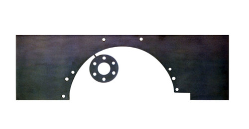 Mid Motor Plate - SBF Steel .090, by COMPETITION ENGINEERING, Man. Part # C4035