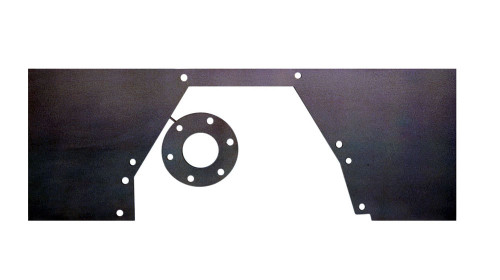 Mid Motor Plate - BBF Steel .090, by COMPETITION ENGINEERING, Man. Part # C4037