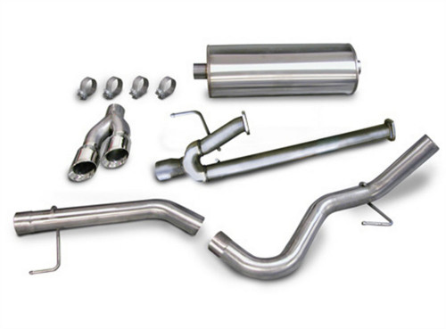 11-   Toyota Tundra 5.7L Cat Back Exhaust Kit, by CORSA PERFORMANCE, Man. Part # 14916