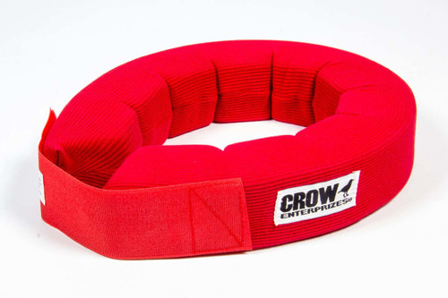 Neck Collar Knitted 360 Degree Red SFI 3.3, by CROW SAFETY GEAR, Man. Part # 20162