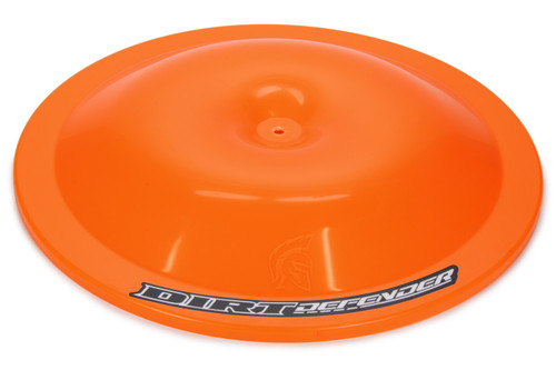 Air Cleaner Top 14in Neon Orange, by DIRT DEFENDER RACING PRODUCTS, Man. Part # 5005NO