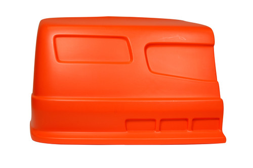 SS Nose Flou Orange Right Side Dominator SS, by DOMINATOR RACING PRODUCTS, Man. Part # 303-FOR-NE