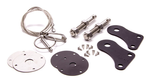 Hood Pin Kit Stainless 05-09 Mustang, by DRAKE AUTOMOTIVE GROUP, Man. Part # S1MS-16892-SSK