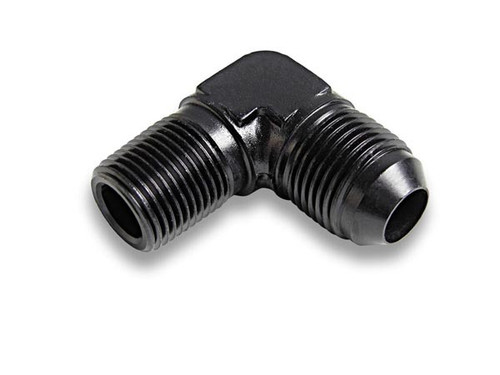 #6 Male to 1/4in NPT 90 Deg Ano-Tuff Adapter, by EARLS, Man. Part # AT982206ERL