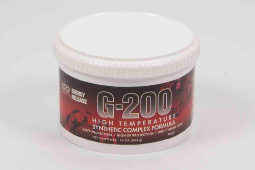 G-200 Grease Hi-Temp 16oz Tub Synthetic, by ENERGY RELEASE, Man. Part # P006T