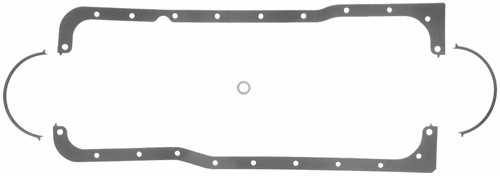 Sb Ford Oil Pan Gasket 302 SVO ENGINE 3/32in, by FEL-PRO, Man. Part # 1809