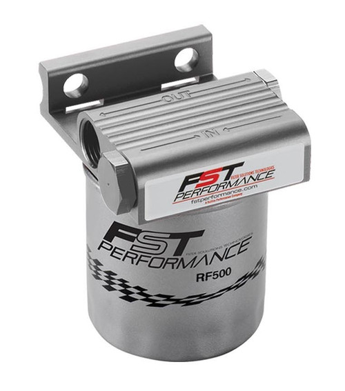 FloMax 350 Fuel Filter System w/ #6 or #8 ORB, by FST PERFORMANCE, Man. Part # RPM350