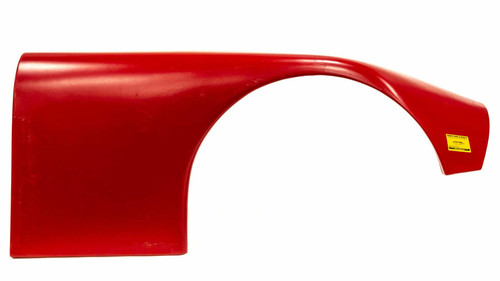 ABC Plastic Fender Wide Right Red, by FIVESTAR, Man. Part # 660-24-RR