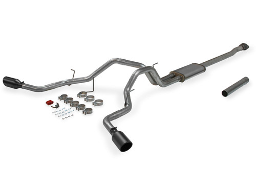 Cat Back Exhaust Kit 09- 14 Ford F150 3.5/4.6/5.0, by FLOWMASTER, Man. Part # 717872