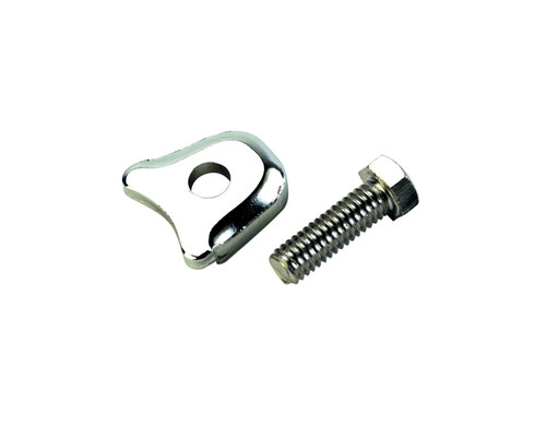 Chrome Distributor Hold Down Clamp, by FORD, Man. Part # M-12270-A302