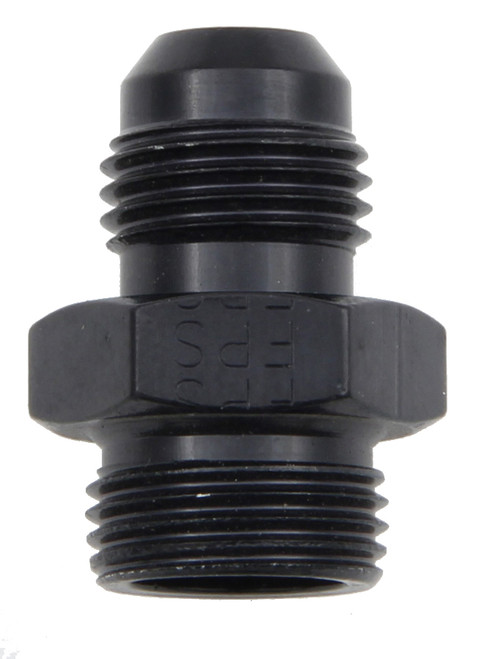 Male Adapter Fitting #6 x 5/8-20 Carter Black, by FRAGOLA, Man. Part # 491950-BL