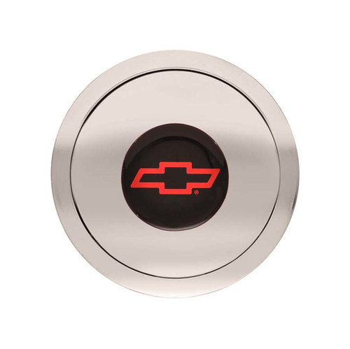 GT9 Horn Button Chevy Bow Tie Red, by GT PERFORMANCE, Man. Part # 11-1122