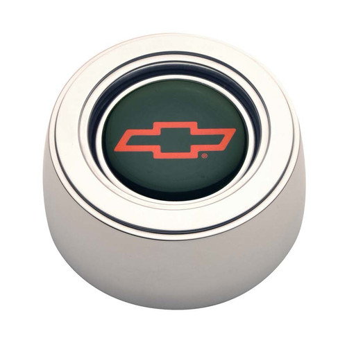 GT3 Horn Button Chevy Red Bow-Tie Hi-Ris, by GT PERFORMANCE, Man. Part # 11-1522