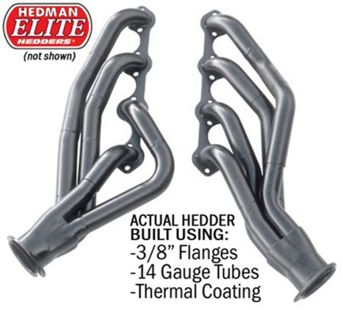 64-73 Mustang Elite Shorty Header, by HEDMAN, Man. Part # 88658