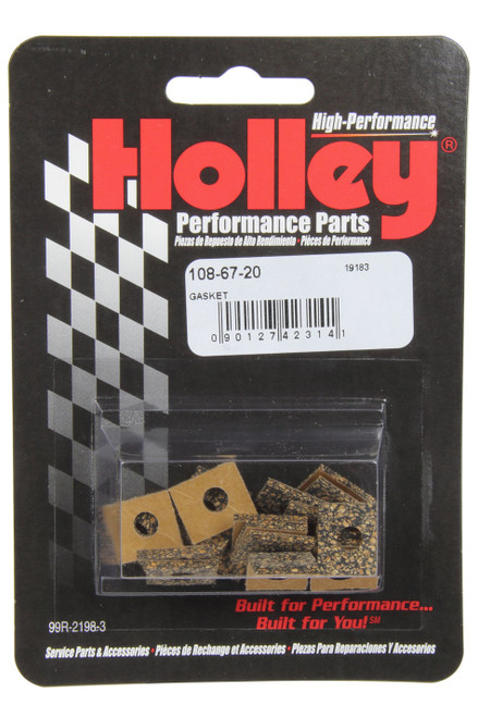 Cork Vacuum Passage Gskt , by HOLLEY, Man. Part # 108-67-20