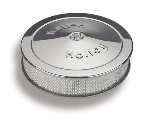 14in Chrome Air Cleaner , by HOLLEY, Man. Part # 120-102