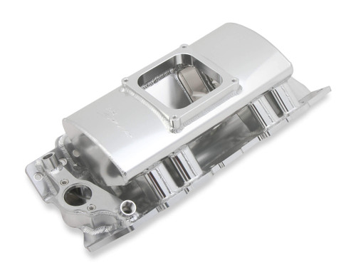 BBC Sniper SM Fabricated Intake Manifold - Carb, by HOLLEY, Man. Part # 835161