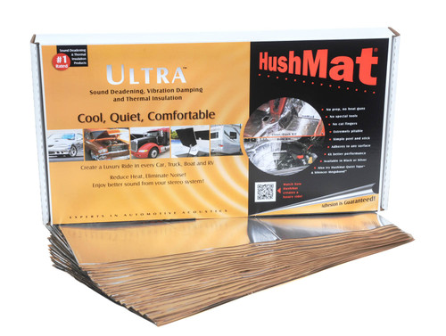 Ultra Floor/Dash Kit- 20 pc 12in.x23in. Silver, by HUSHMAT, Man. Part # 10401