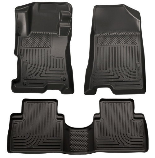 11- Hyundai Sonata Front /2nd Floor Liners Black, by HUSKY LINERS, Man. Part # 98851
