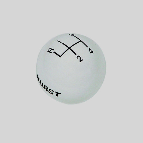 4-Speed Shifter Knob , by HURST, Man. Part # 1637626