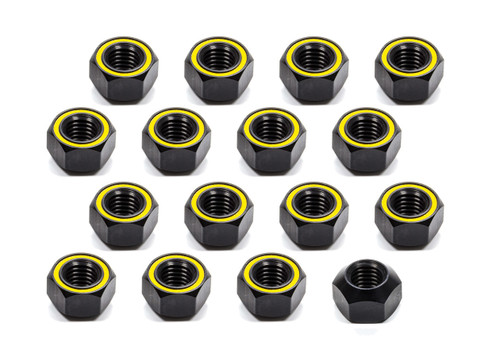 Lugnut 20Pk 5/8-11 Alum Refl Yellow, by KLUHSMAN RACING PRODUCTS, Man. Part # KRC-8211