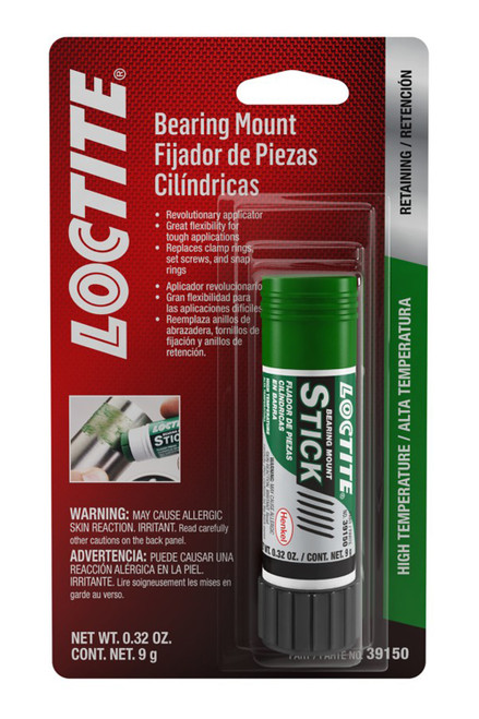 Bearing Mount Stick High Temp 9g/.30oz, by LOCTITE, Man. Part # 640482