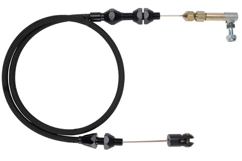 Throttle Cable Black 24in, by LOKAR, Man. Part # XTC-1000HT