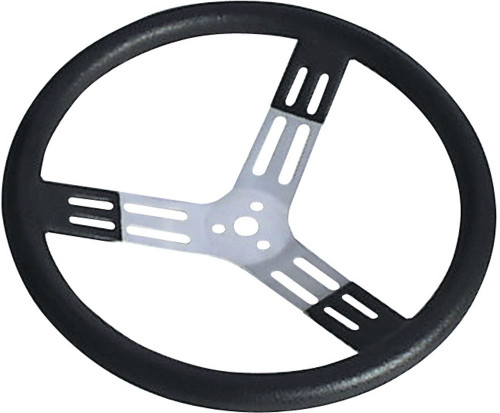 15in. Steering Wheel Black With Bumps Nat. Fi, by LONGACRE, Man. Part # 52-56820