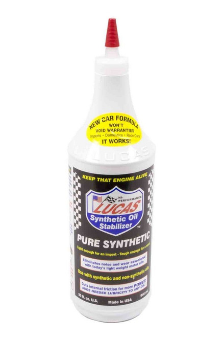 Pure Synthetic Oil Stabilizer 1 Qt, by LUCAS OIL, Man. Part # LUC10130