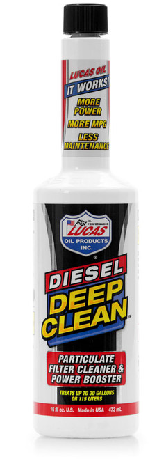 Diesel Deep Clean Fuel Additive 16oz., by LUCAS OIL, Man. Part # LUC10872